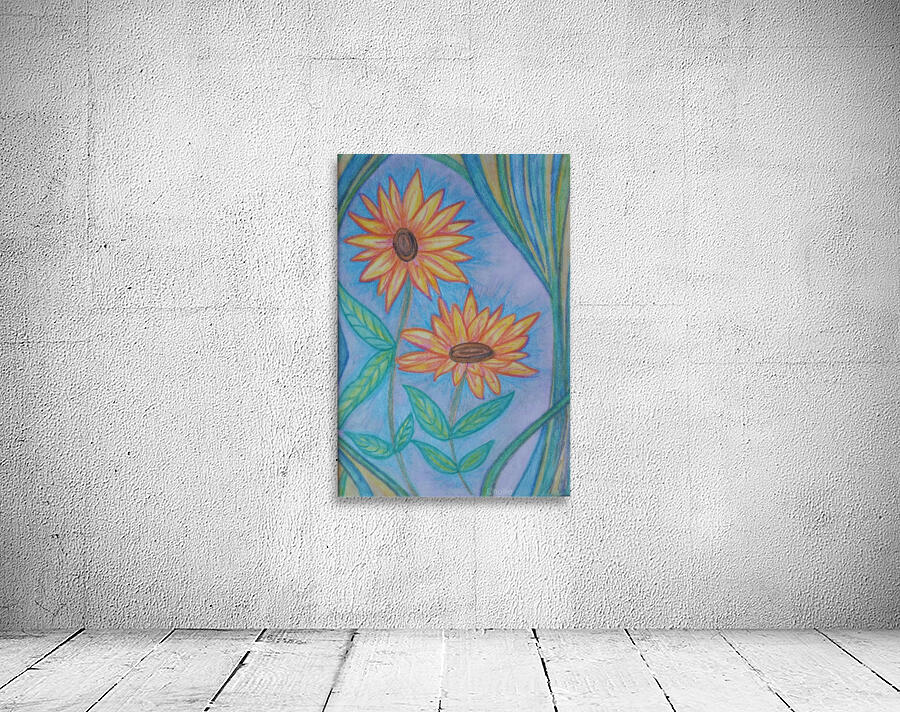 Sunflowers Wall Preview