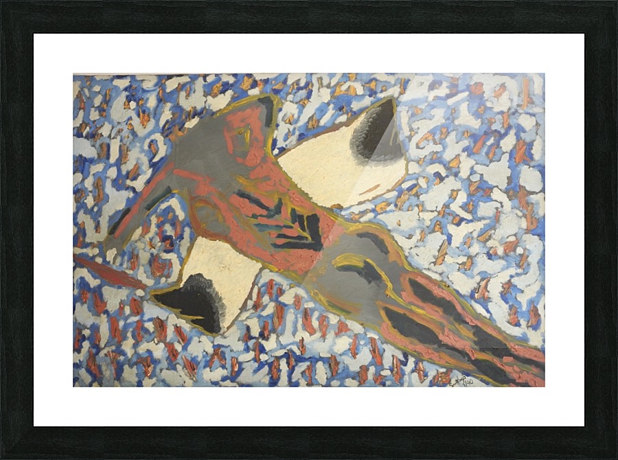 Falling Picture Frame print