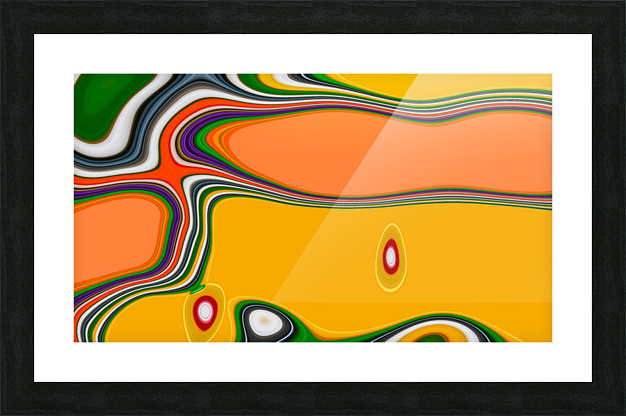 Colorful abstract background Picture Frame print