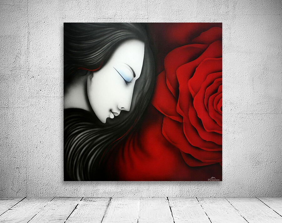 red rose Wall Preview