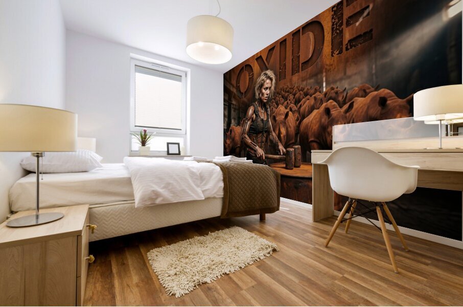 Oxide 1 Mural print