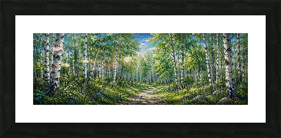 Forest Landscape 4 Picture Frame print
