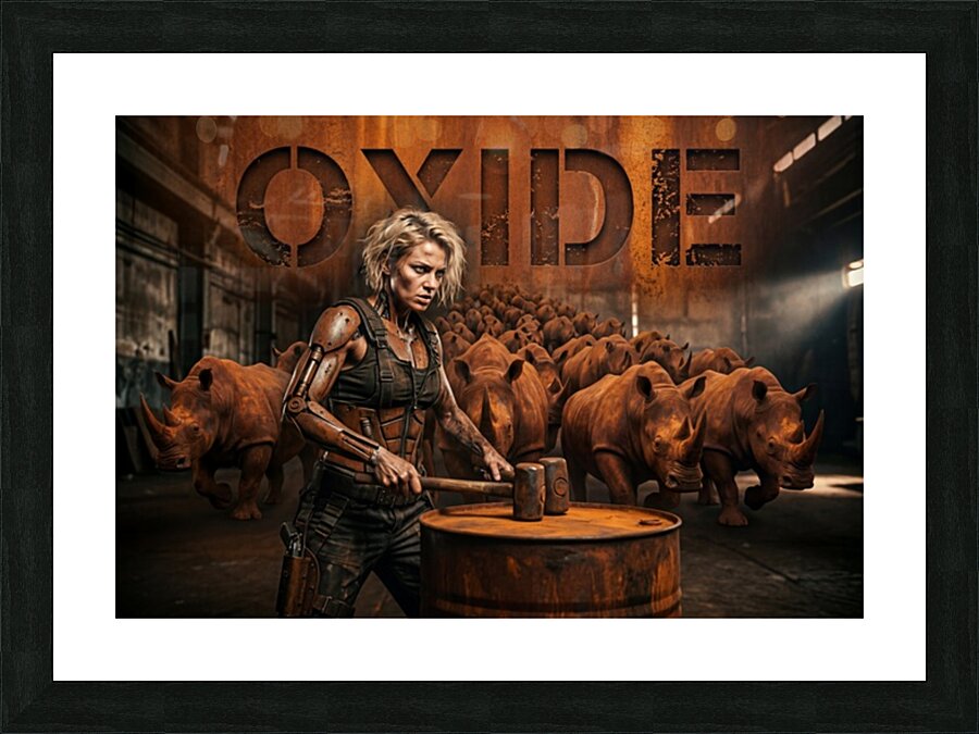 Oxide 1 Picture Frame print