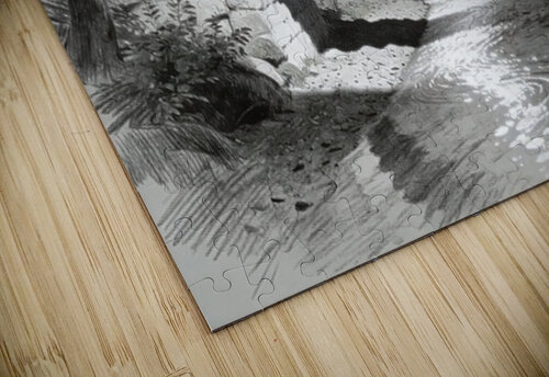 Pencil Landscape 5 Ego Crash puzzle