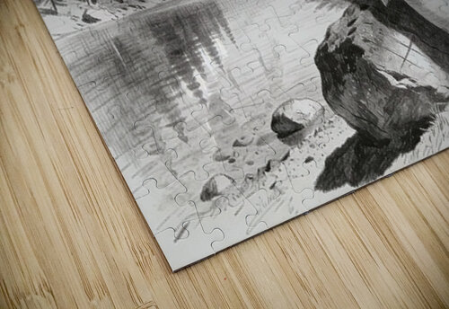 Pencil Landscape 7 Ego Crash puzzle