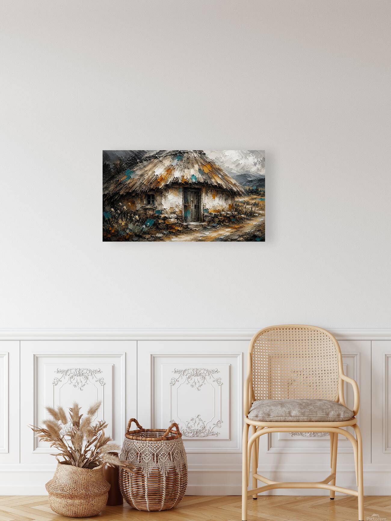 Impasto Rustic Cottage 4 Reproduction