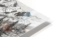 Pencil Landscape 9 HD Metal print