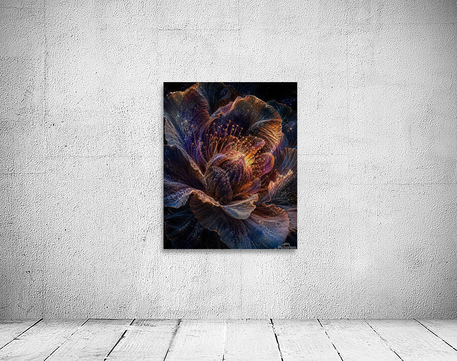 Surreal Flower Bud Wall Preview