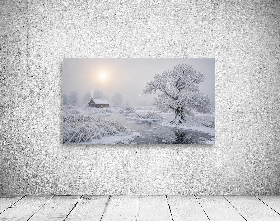 Winter Wetland Wall Preview