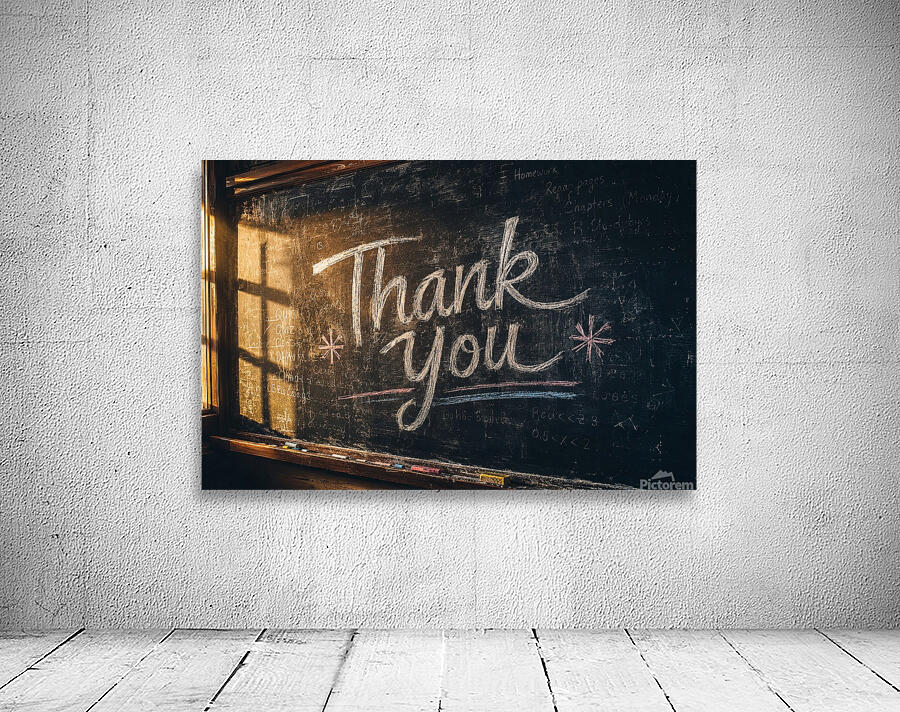 Thank You Wall Preview