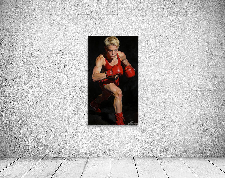 In a fighting pose 9 Wall Preview