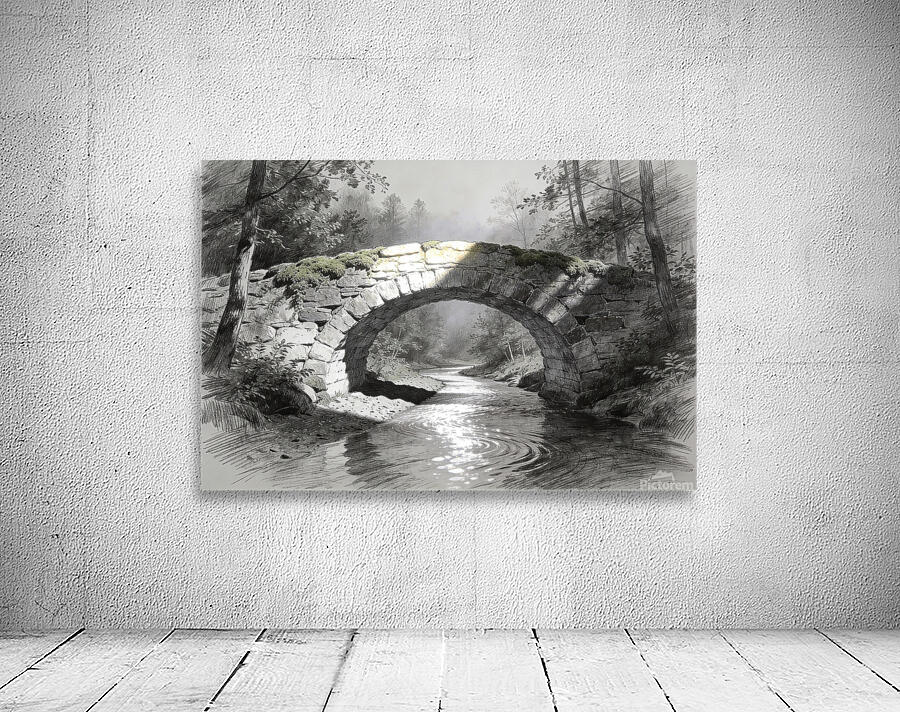 Pencil Landscape 5 Wall Preview