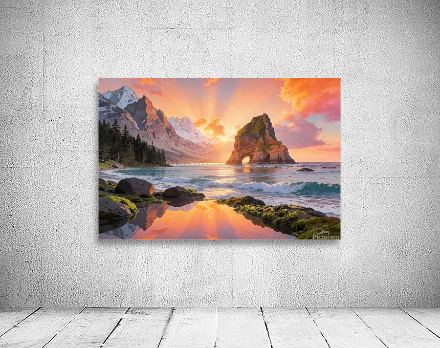 Pencil Landscape 13 Wall Preview