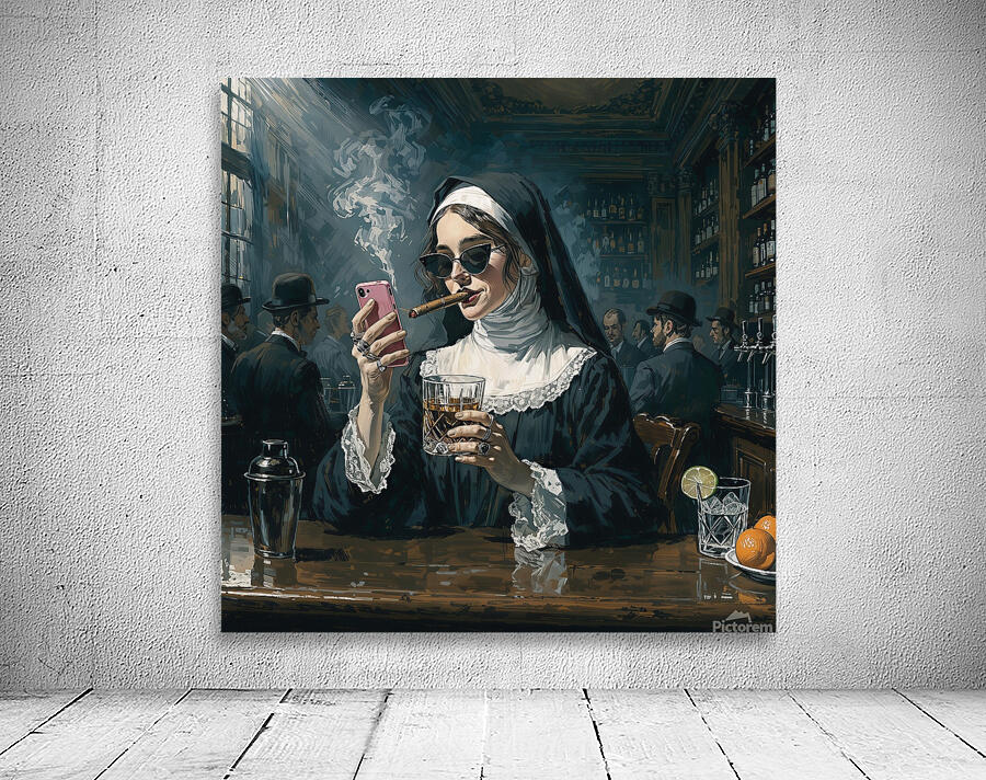 Rebellious Nun 2 Wall Preview