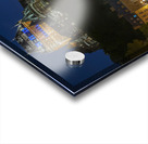 Chateau Frontenac Evening Glow Impression Acrylique