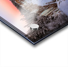 Cotton Candy Winter Gorge Acrylic print