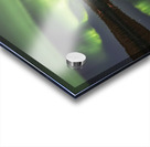 Madeline Lake Aurora Reflections Acrylic print