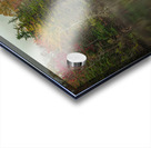 Foggy Echo Lake Fall Reflections Impression Acrylique