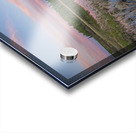 Jackfish Lake cotton candy Reflections Acrylic print