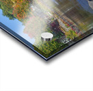 Autumn River Stone Crossing Acrylic print