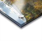 Letchworth Autumn Road Evening Glow Acrylic print