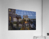 Elora Mill Evening glow Acrylic Print