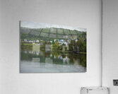 Foggy Spring Morning refections Acrylic Print