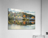 Newport Autumn Reflections Acrylic Print