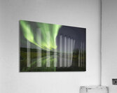 Prelude Lake Aurora Explosion Acrylic Print