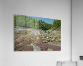 Chaudiere Falls Suspension Bridge Acrylic Print