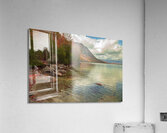 Lake Willoughby Autumn Magic Acrylic Print