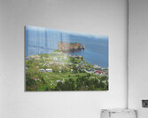 Scenic Overlook of Perce  1 Acrylic Print