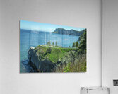 Seascape overlook of Forillion Acrylic Print
