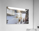 Frozen breath of Alexandra Acrylic Print