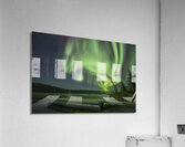 Madeline Lake Aurora Grandeur Acrylic Print