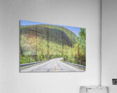 Mountain Road in Forillon National park Acrylic Print