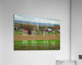 Peachham Autumn Farm Acrylic Print