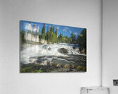 Summer Rampart Falls Majesty Acrylic Print