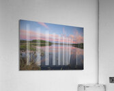 Jackfish Lake cotton candy Reflections Acrylic Print