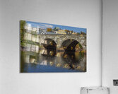 Henniker Stone Bridge in Autumn Acrylic Print