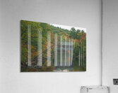 Henniker Covered Bridge Reflections Acrylic Print