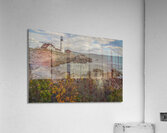 Portland Head light in Autumn Impression acrylique