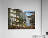 Autumn Wonderland at Upper Falls Acrylic Print