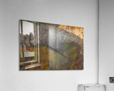 Taughannock Falls Autumn Overlook Impression acrylique