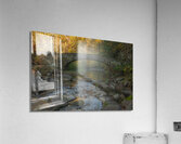 Autumn Stone Bridge Acrylic Print
