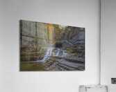 Autumn Cascading Falls Acrylic Print