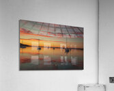 Sailing into the Summer Sunset  Acrylic Print