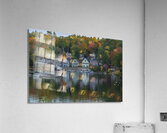 Alton Bay Autumn Reflections  Acrylic Print