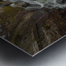 Bath waterfall and covered bridge Metal print