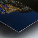 Chateau Frontenac Evening Glow Impression metal